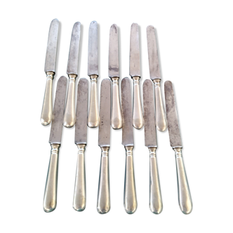 12 Ancient Christofle knives
