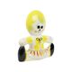 Vintage Italian Money Box Quadrifoglio Ceramic Doll Rag Doll Sixties