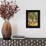 Tableau italien signé paysage