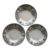 3 assiettes Sarreguemimes Molière