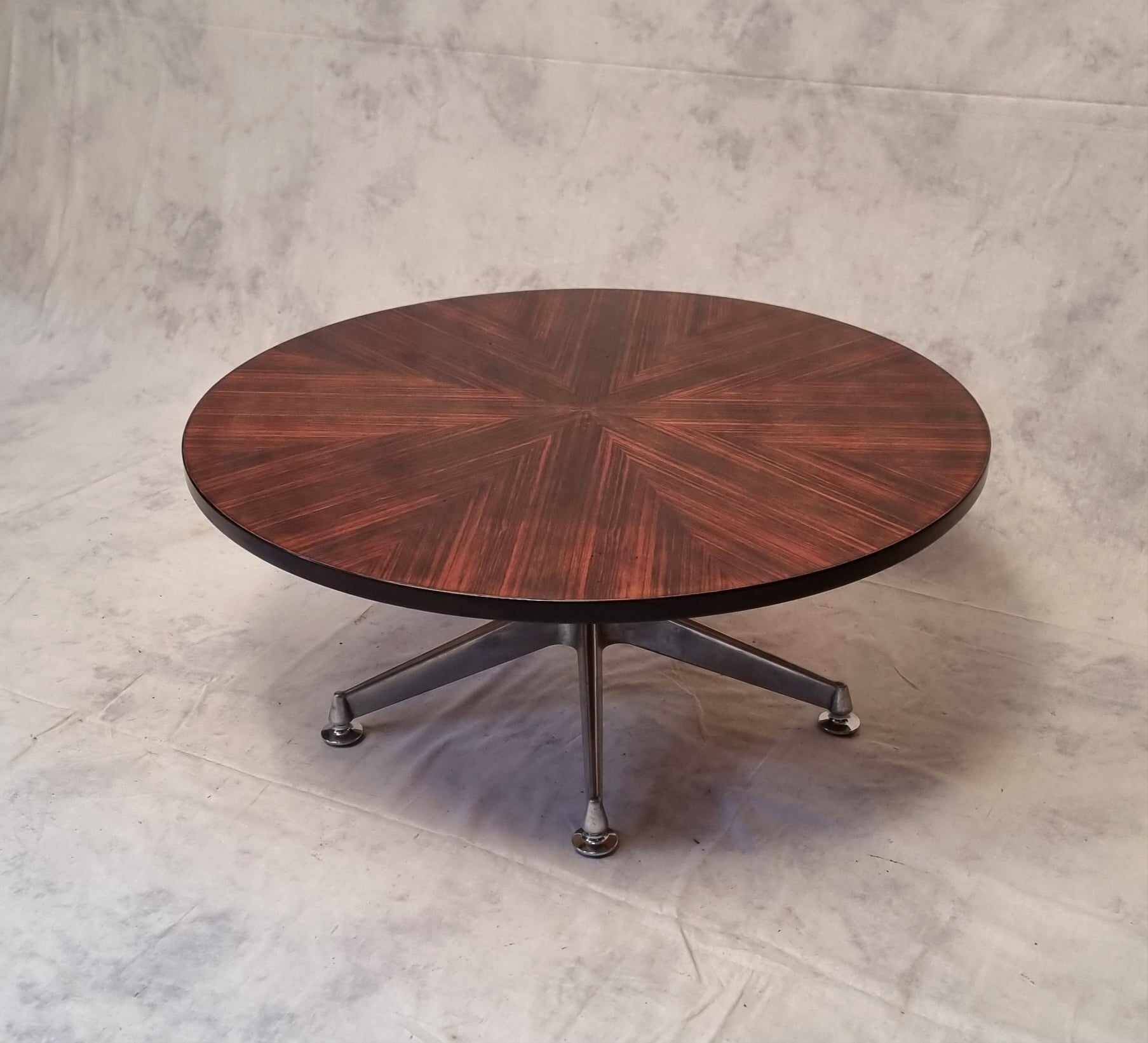 Coffee Table By Ico Parisi For Mim Roma - Rosewood - Ca 1960
