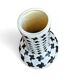2 x Pied de poule vases / 1980s