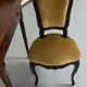 Old-fashioned secretary desk and chair set.