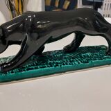 Ceramic Panther Vallauris art deco 1930