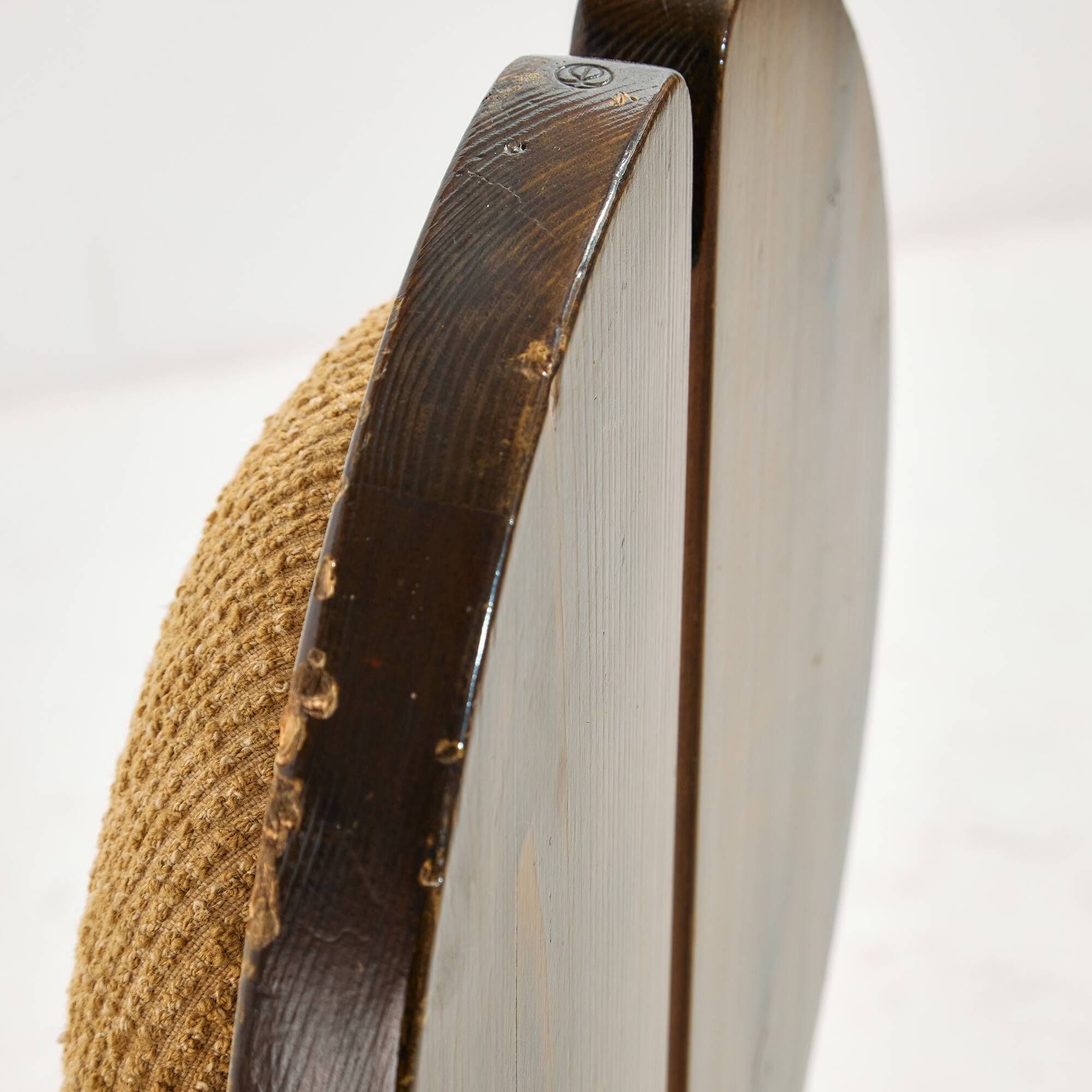 Hungarian pine chair by Mária Szedleczky, Set of 6