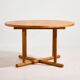 MK10633 Restored oak dining table by Kurt Østervig for Jason Møbler