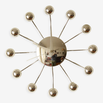 Karlsson Spider Chrome clock