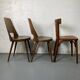 Set of 3 mismatched and damaged bistro chairs