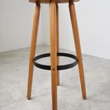 Vintage brutalist bar stools, 1960s