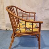 2-seater rattan sofa