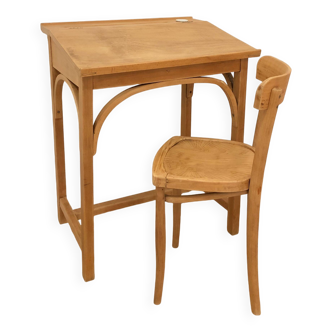 Children's desk/desk and chair from the 60s