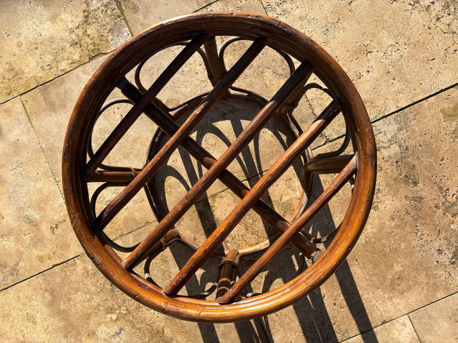 1960s rattan living room set