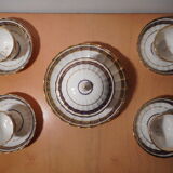 English porcelain cup service ROYAL CROWN DERBY 19th century