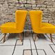 Paire de fauteuils cocktail années 1960