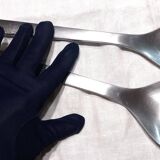 Large designer salad servers