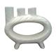 Vase anneau céramique.3 cols Japon XXème