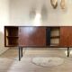 Enfilade moderniste vintage en teck