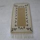 Vintage Berber rug antique/traditional – Beige Accent Rug