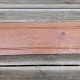 Carved front in solid wood