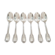Set of 6 large old boulenger spoons