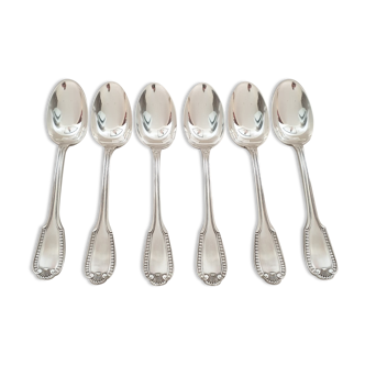 Set of 6 large old boulenger spoons
