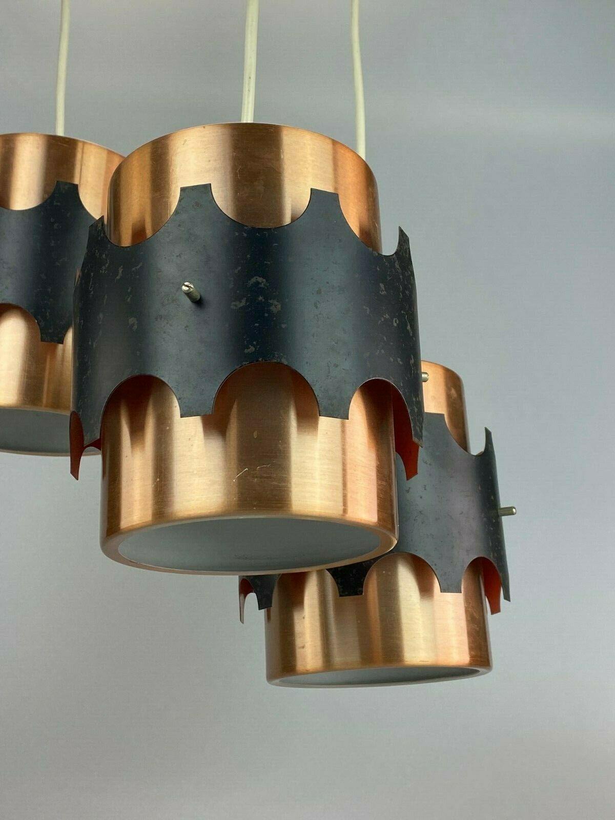 60s 70s lamp light ceiling lamp cascade lamp metal space age design