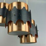 60s 70s lamp light ceiling lamp cascade lamp metal space age design