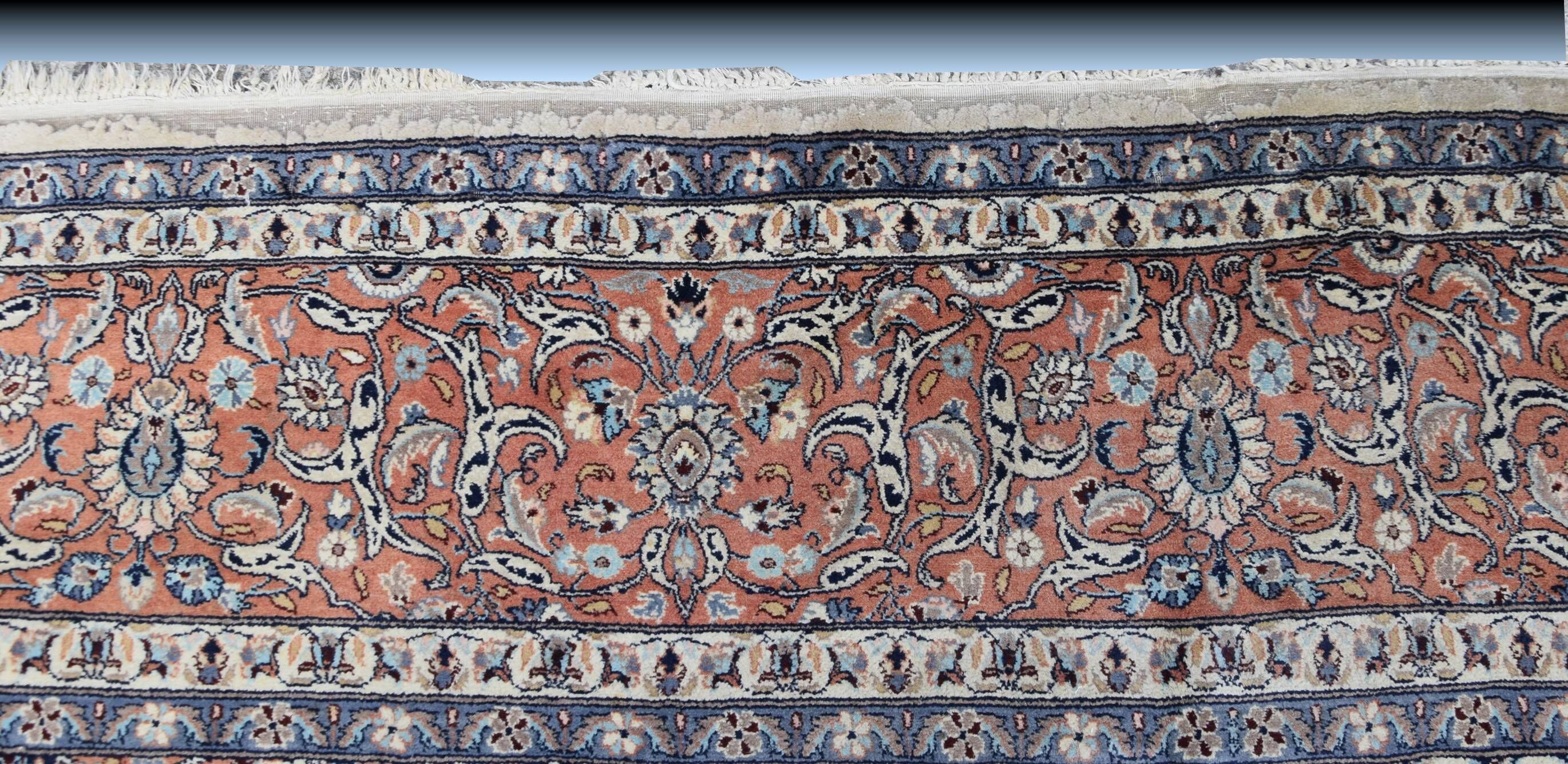 Large persian oriental carpet kashan iran - 275 x 375 cm