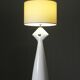 Kostka France large ceramic lamp post-modern design 1990s