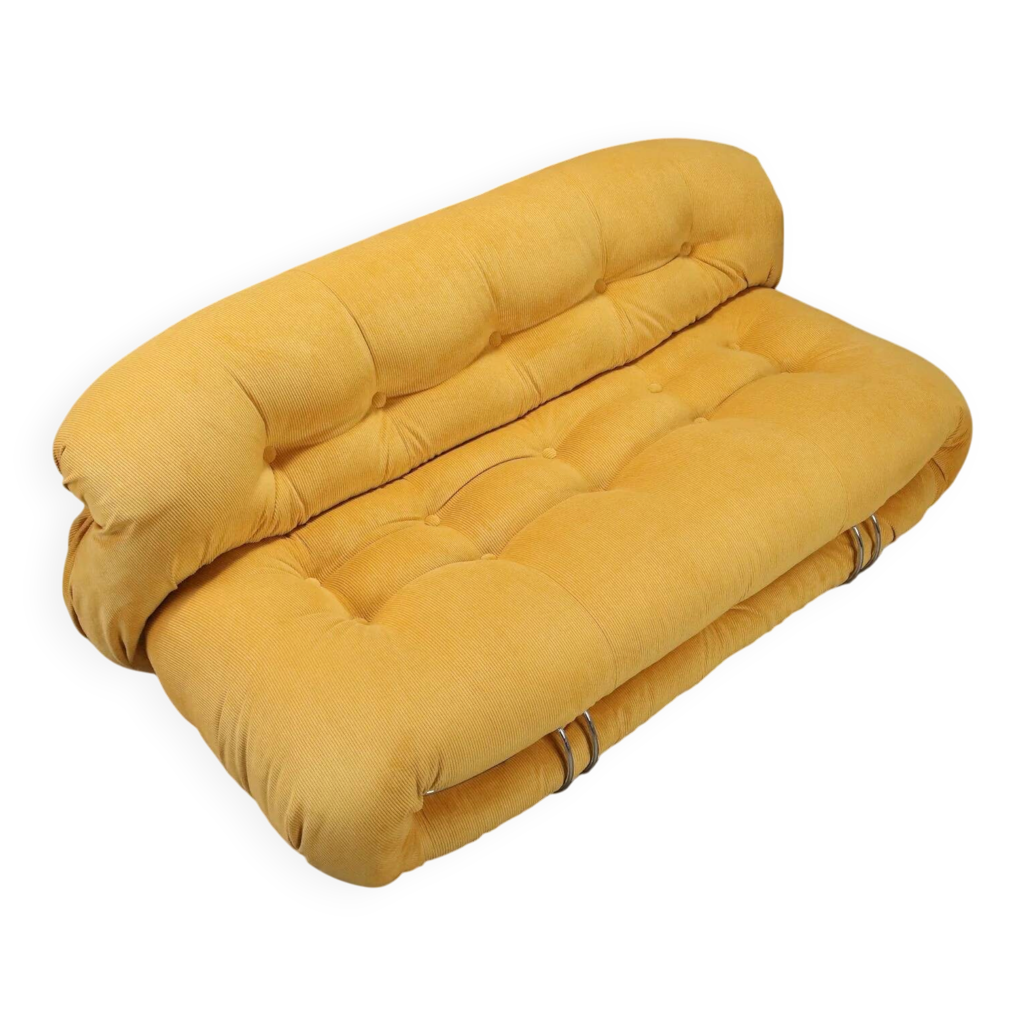 Canapé Cassina Soriana design Afra et Tobia Scarpa Italie années 1970