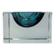 Ashtray Sommerso cubic gray by Seguso, Murano, Italy, 1970