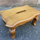 Footrest style Louis XV oak 1950