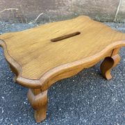 Footrest style Louis XV oak 1950