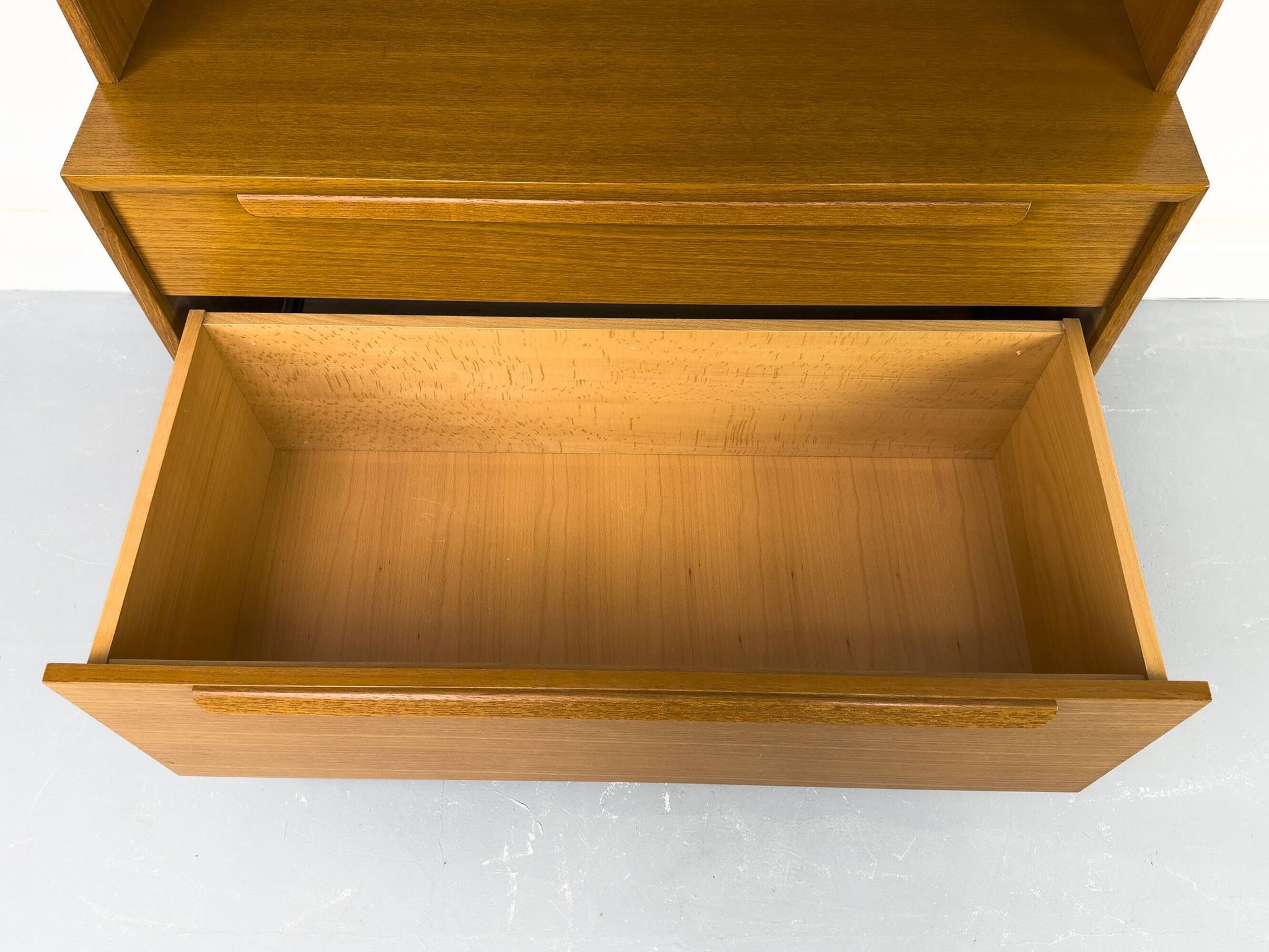Teak bookcase with drawers from WK Möbel, 1960s
