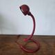 Lampe Serpent rouge "Hebi", années 70
