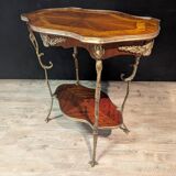 Napoleon III Marquetry Center Table