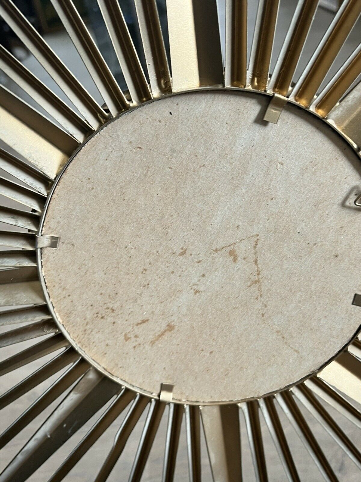 Curved mirror old witch's eye sun 86 cm