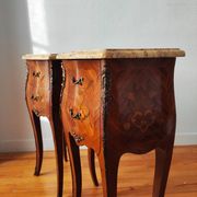 Paire de tables de chevet style Louis XV