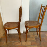 Pair of chairs bistrot