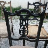 Lot 4 chairs "Chippendale"