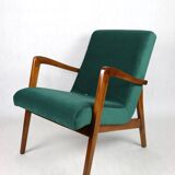 Chaise polonaise vintage en vert, années 1970
