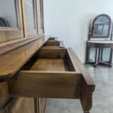 Louis Philippe style bookcase in cherry wood