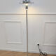 Lampadaire chromé vintage 70s
