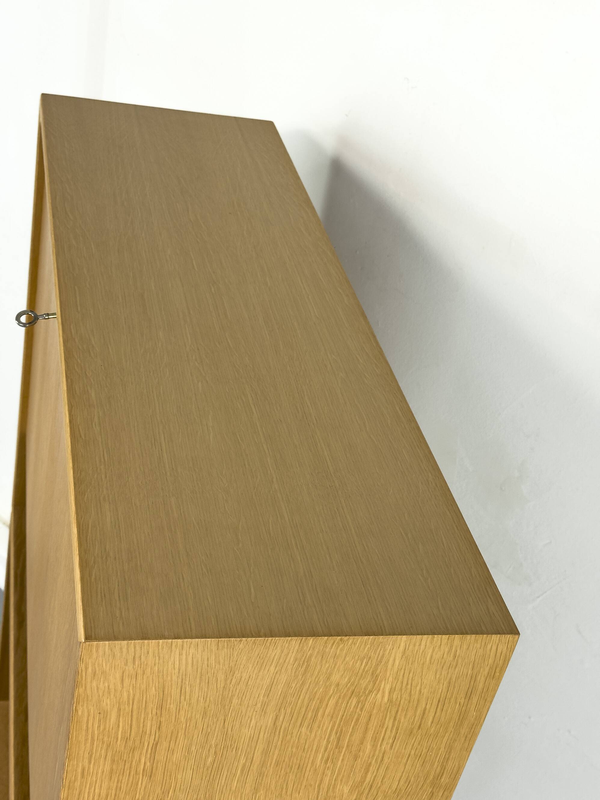 Cabinet en chêne de Wk Möbel, années 1970