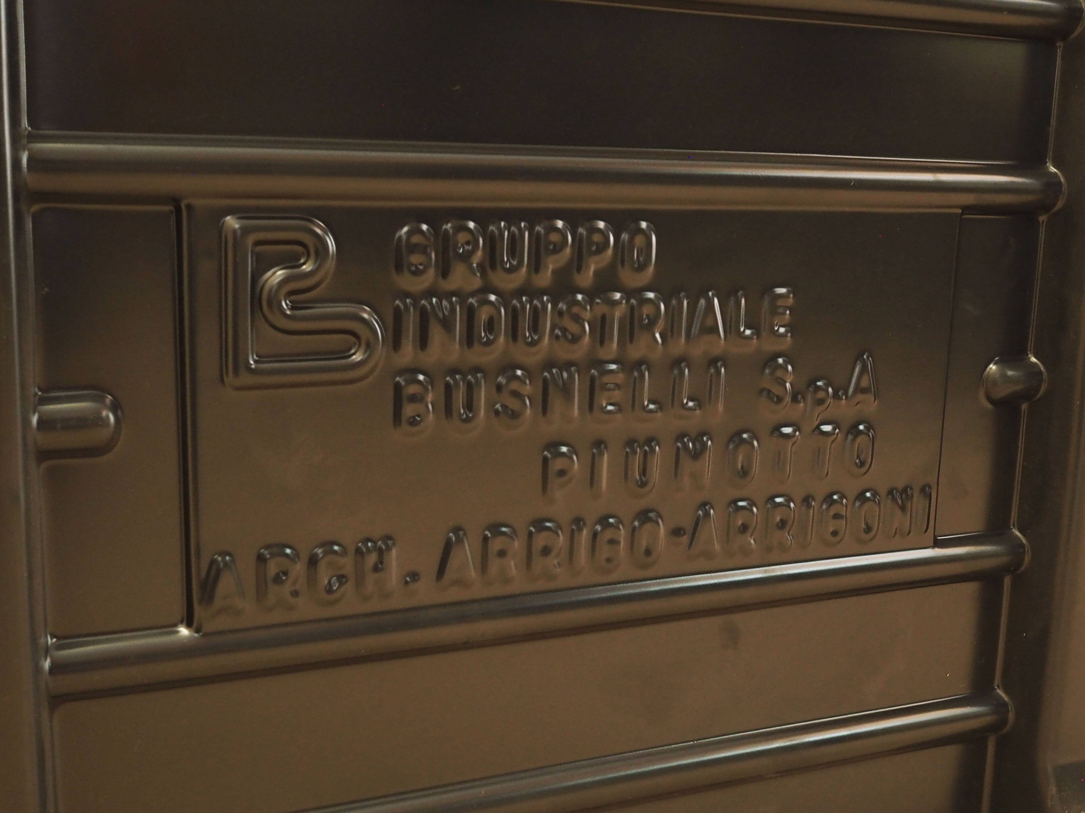 White sofa, Italian design, 1970s, manufacturer: Busnelli, designer: Arrigo