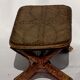 Rattan wicker bamboo hocker or foot stool