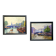 Impressionist paintings - pair of oil on cardboard signed by Jehann BERJONNEAU