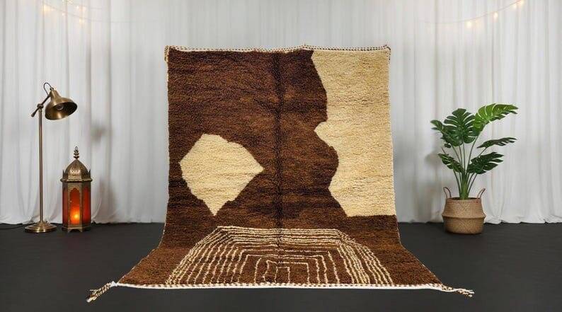 Traditional handmade Berber rug size 150 x 250 cm