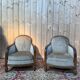 Paire de fauteuils - bergères d'époque Art Déco