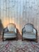 Paire de fauteuils - bergères d'époque Art Déco